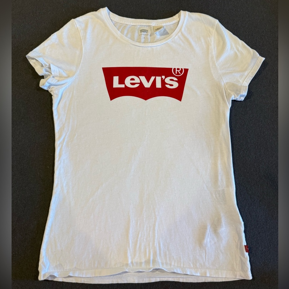 Levi's White Tee shirt - Girls Medium